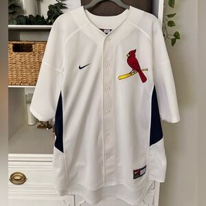 Nike MLB White St. Louis Cardinals Renteria Baseball Embroidered Jersey STL